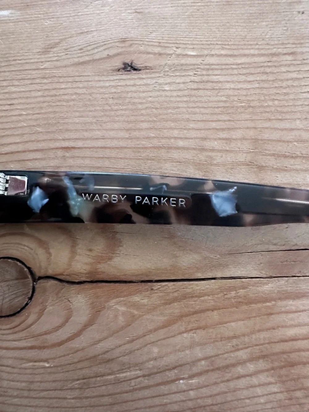 Warby Parker Tatum Smoky Pearl Tortoise Gray Cat-Eye Glasses Frames